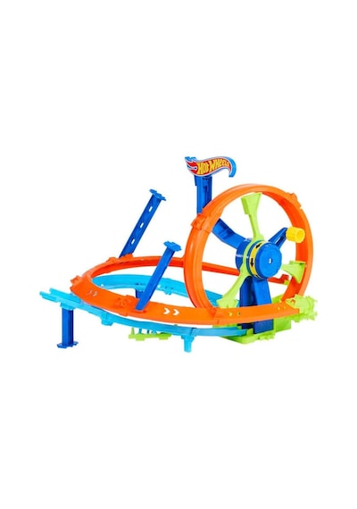 Stunt Tracks Rapid Launch Loop Oyun Seti Turuncu
