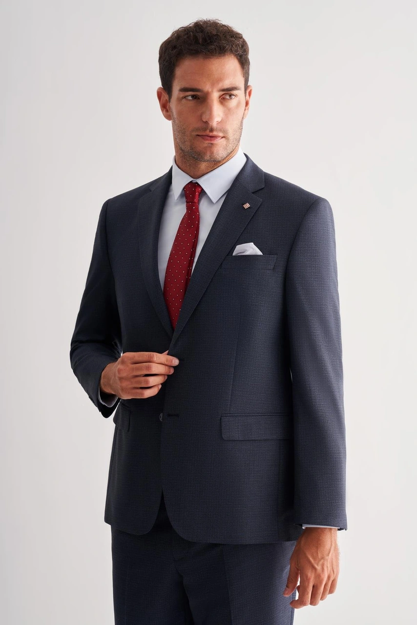 İmza Koyu Lacivert 4 Drop Comfort Fit Classic Takım Elbise 1001255121 Koyu Lacivert İmza Koyu Lacivert 4 Drop Comfort Fit Classic Takım Elbise 1001255121 Koyu Lacivert