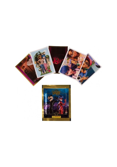 Panini Miraculous Mucize Uğur Böceği Sticker Çıkartma - 4 Paket 20 Adet Sticker