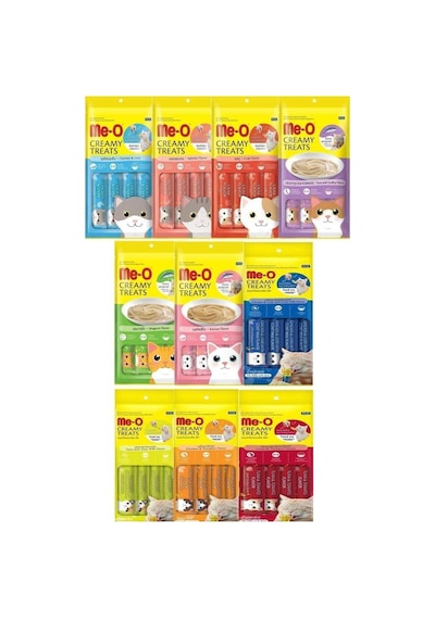 Me-o Kedi Sıvı Ödül Maması 4x15 Gr 10'lu Set