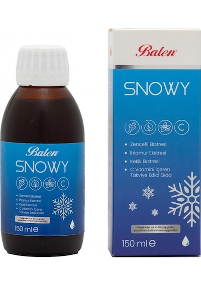 Balen Snowy Bitki Eks. Ve C Vitamini İçeren Şurup 150 Ml