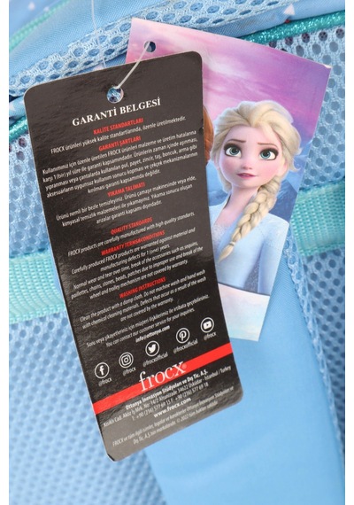 X Dekomus Lisanslı Elsa Frozen Full Kırtasiye Seti Anaokul Çantası,beslenme Kabı,matara,beslenme Örtüsü Altın