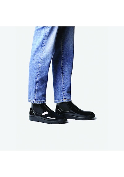 Negro Bot Yağmur Kadın Colorado-x Toni Pons Raın Boots In Glossy Rubber Siyah