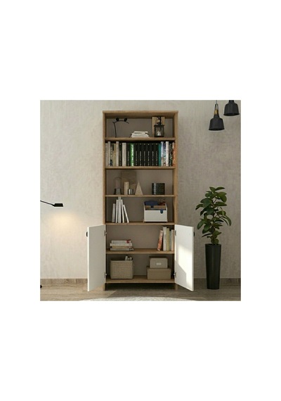6 Raflı 2 Kapaklı Safir Meşe/beyaz Kitaplık Modern Ve Çok Amaçlı Açık Raflı Dolap 80x38x182 Cm Safir Meşe - Beyaz - 876396650 Safir Meşe - Beyaz 6 Raflı 2 Kapaklı Safir Meşe/beyaz Kitaplık Modern Ve Çok Amaçlı Açık Raflı Dolap 80x38x182 Cm Safir Meşe - Beyaz - 876396650 Safir Meşe - Beyaz