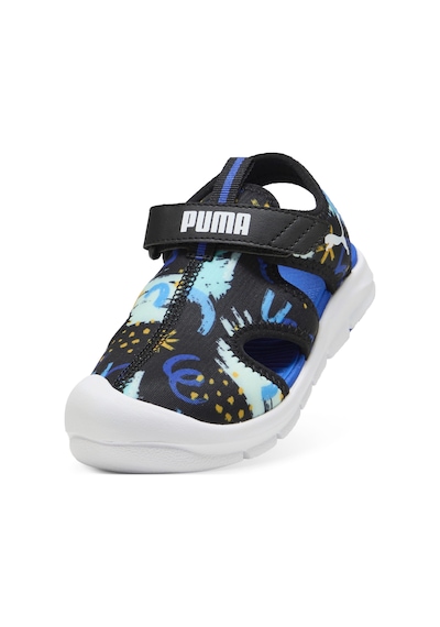 Puma Fun Racer Çocuk Sandalet 401693 01 Siyah