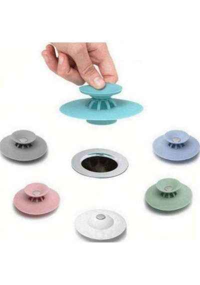 Mobgift 1 Adet Lavabo Ve Küvet Tıkacı Süzgeci Lavabo Tıkanmasına