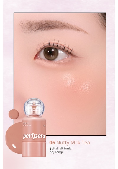 Peripera Syrupy Tok Cheek 06 Nutty Milktea