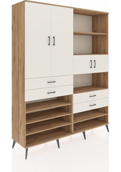 Hyperion Gardrop 11 Raflı 4 Çekmeceli 4 Kapaklı 176x44x221 Çam-aytaşı Aytaşı Hyperion Gardrop 11 Raflı 4 Çekmeceli 4 Kapaklı 176x44x221 Çam-aytaşı Aytaşı