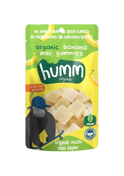 Humm Organik Muzlu Mini Küpler 30 G - 8 Adet Tarı