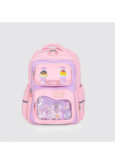 Ççs Kids Premium Okul Sırt Çantası İlkokul Ortaokul Günlük İthal Sırt Çantası Pembe 51976