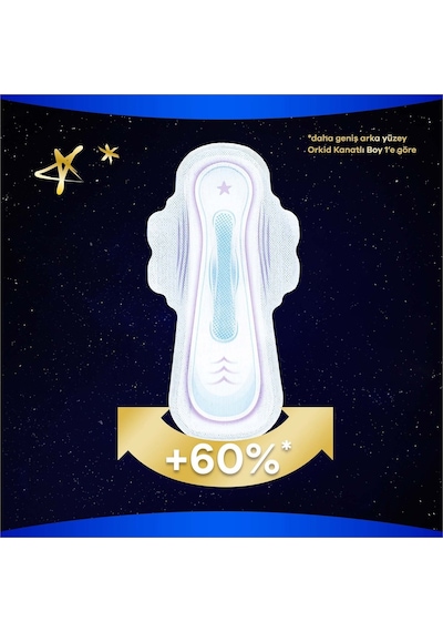 Orkid Ultra Gece Extra Ped 6 x 16'lı