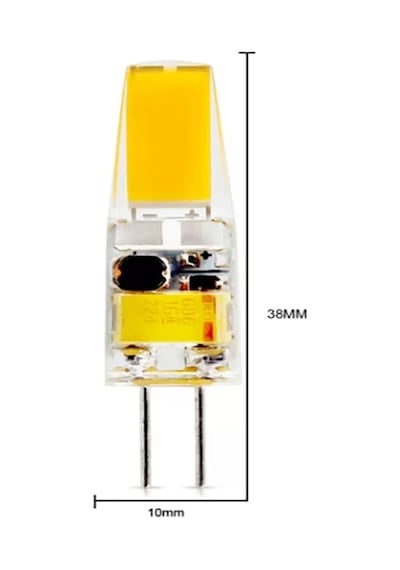 CATA CT-4255 3W G4 12V KAPSÜL AMPUL BEYAZ 10 ADET