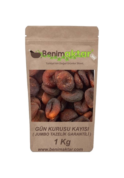 BenimAktar Gün Kurusu Kayısı Malatya 1 KG