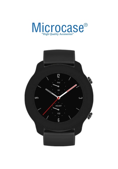 Microcase Amazfit Gtr 2 47Mm Önü Açık Tasarım Silikon Kılıf