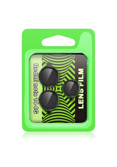 Newface - 365 - Xiaomi Redmi Note 14 4g Raze Metal Kamera Lens - Ilkestor - - Siyah