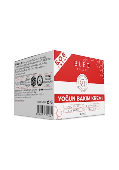 Beeo Apicare S.o.s Yoğun Bakım Kremi 15 ML