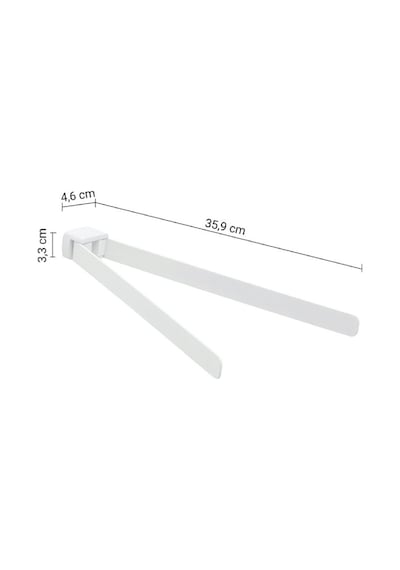 Pirenei Havluluk, İkili, 35.9 Cm - Mat Beyaz Mat Beyaz