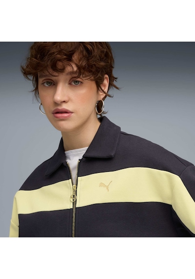 Puma T7 Kadın Geniş Kesim Track Ceket 632137 16 Mavi