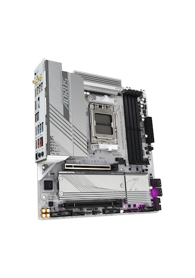 Gigabyte B650m Aorus Elıte Ax Ice Am5 Ddr5 8000mhz Oc Matx Aaaa11gıg0048