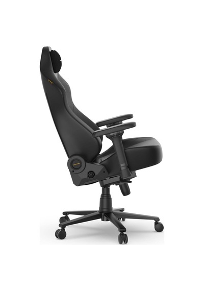 Dxracer Martıan Serisi Deri Oyun Koltuğu, 4d Kolçaklar, 4d Entegre Bel Desteği, 90 135 Sırt Yatma Desteğ Siyah