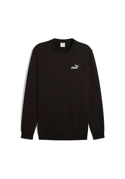 Puma Ess Small No. 1 Logo Crew 68256401 Erkek Sweatshirt Siyah