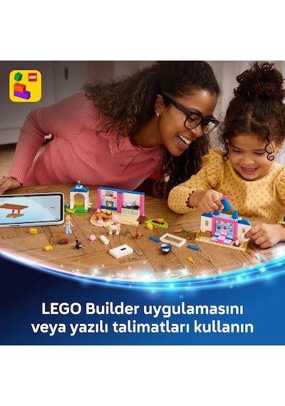LEGO® ǀ Disney Princess Sindirella Hayvan Dostları Şatosu 43283 – 4+ Yaş için Yaratıcı Oyuncak Yapım Seti (149 Parça)