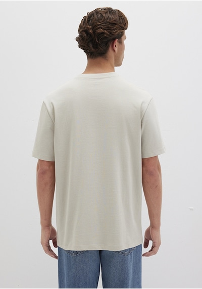 Mavi - Gri Basic Tişört 066249-70144 Gri