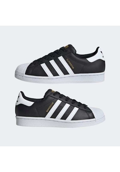 Adidas FV3286 Superstar W Kadın Günlük Spor Ayakkabısı Siyah