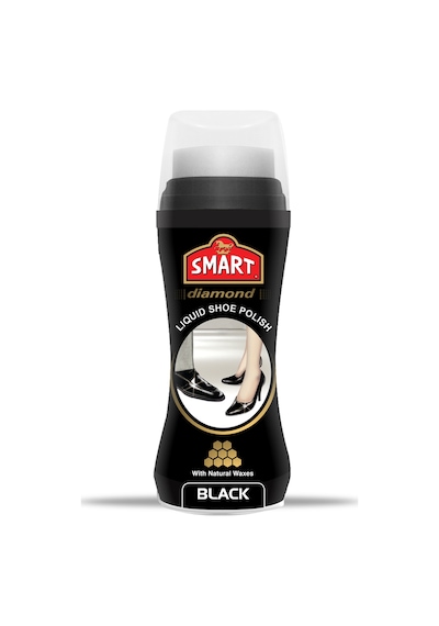Smart SİYAH DERİ LİKİT AYAKKABI BOYASI Siyah