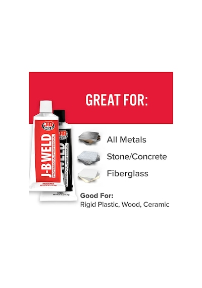 Jb Weld İndustro Weld - Çiftli Güçlü Metal Dolgulu Epoksi Yapıştırıcı Ve Tamir Macunu 283gr