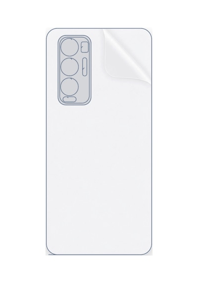 Schitec Oppo Find X3 Neo Uyumlu Arka Yüzey Hidrojel Koruyucu Film