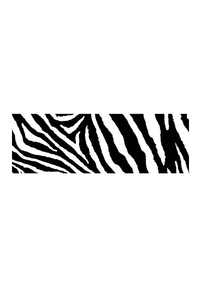 Mutfak Tezgah Arası Folyo Fayans Kaplama Folyosu Zebra Desen 60 X 300 Çok Renkli