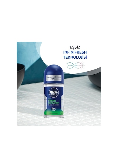 Nıvea Men Fresh Sensation Roll-on 50 Ml