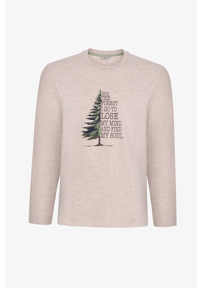 Penti Erkek Pine Forest Ekoseli Pantolon Uzun Kollu Pijama Takımı Çok Renkli
