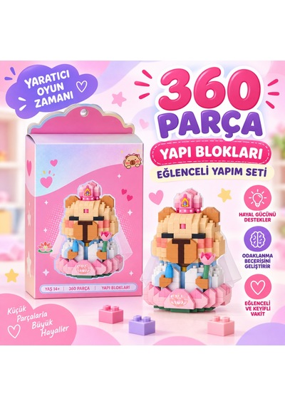 Lz-8878 Guayin Model 360 Parça Block Oyuncak