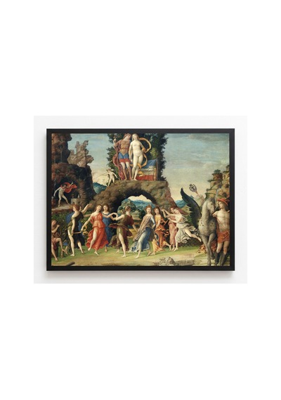 Rönesans Mantegna Parnassos Çerçevesiz Poster 21x30 Cm A4 Tablo Rönesans Klasik Sanat Duvar Dekoru