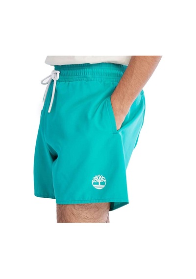 Timberland Solid Swim Erkek Şort Tb0a2dh7e341-yeşil