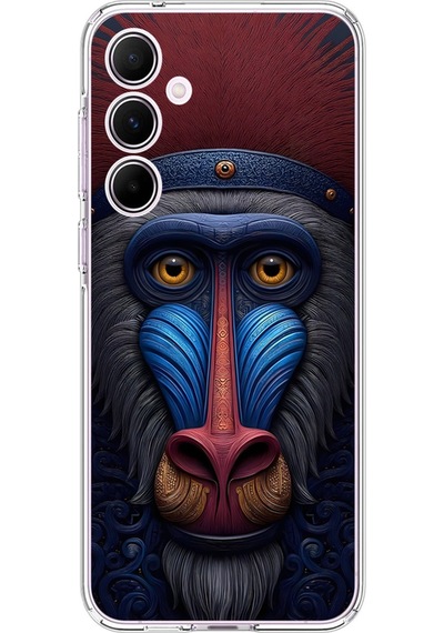 Samsung Galaxy A55 Uyumlu Şeffaf Kılıf Tablo 4 Tasarımlı