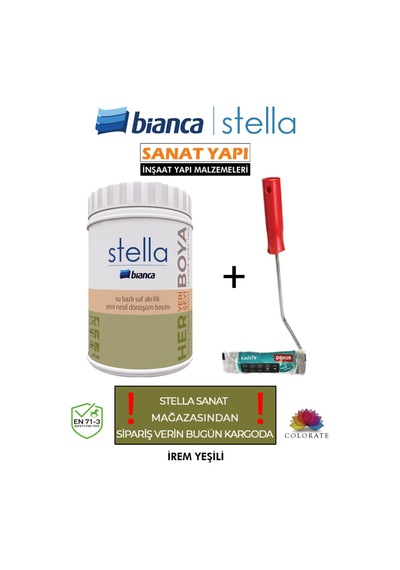 Su Bazlı Saf Akrilik Boya Ve Rulosu 1lt Diğer