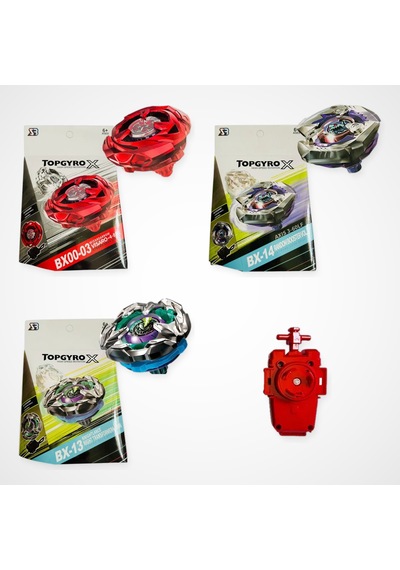 Beyblade X Serisi Set 3 Beyblade 1 Fırlatıcı - Bx00-03, Bx-14, Bx-13