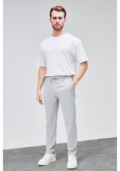 HLT Jeans Erkek Gri Relaxed Fit Yandan Cepli Beli Lastikli Bağcıklı Duble Paça Jogger Pantolon Bolt-1998 Gri HLT Jeans Erkek Gri Relaxed Fit Yandan Cepli Beli Lastikli Bağcıklı Duble Paça Jogger Pantolon Bolt-1998 Gri