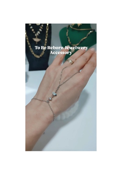 Çelik Şahmeran Yeni Sezon Zirkon Taşlı Gri Gri