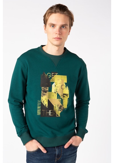 Vigoss Erkek Sweatshırt 62141-30034 - Zümrüt Yeşili