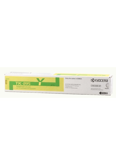 Kyocera TK-895Y Yellow Sarı Fotokopi Toneri FS-C8020-8025