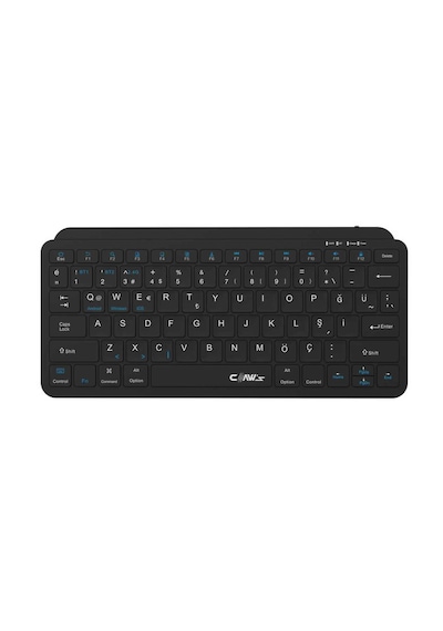 Orvia Compact Kablosuz 3 Modlu & Sessiz ,windows & Macos Ofis Klavyesi Bt & 2.4g Wifi