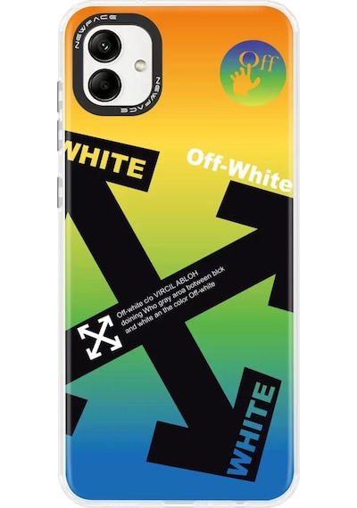 Newface Samsung Galaxy A04 Kılıf Estoril Desenli Kapak - Estoril - 5 Sarı
