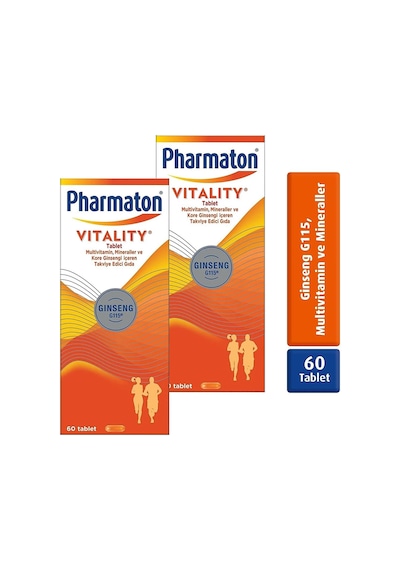 Pharmaton Vitality 2 x 60 Tablet