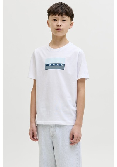 Jack & Jones Junior Jack&jones Junıor Erkek Çocuk Tişört 12293162 BEYAZ
