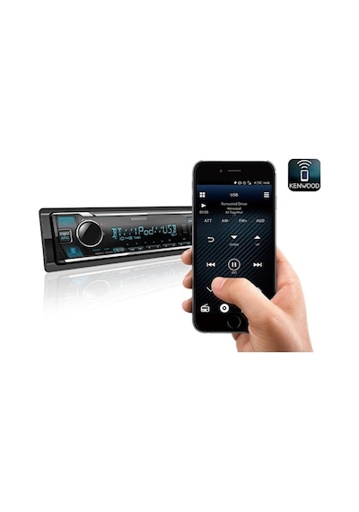Kmm-bt408 3amfi Çıkışlı Profesyonel Oto Teyp Bluetooth Usb Telefo