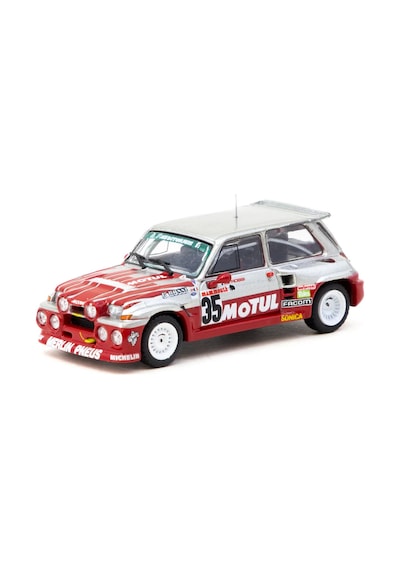 Tarmac Works 1/64 Renault 5 Maxı Turbo European Hill-climb Championship 1987 Giovanni Rossi 35 - Ho Çok Renkli